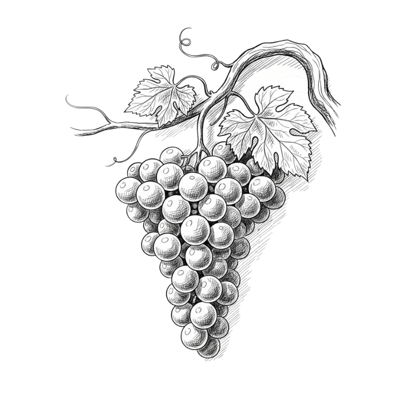 Ilustracion uvas